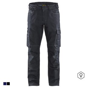 Sztreccs betétes denim munkásnadrág 1439-1141-8900