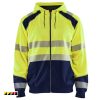 High Vis kapucnis pulóver 3546-2528-3389