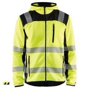   Kötött pulóver softshell betéttel High Vis 4923-2120-3399